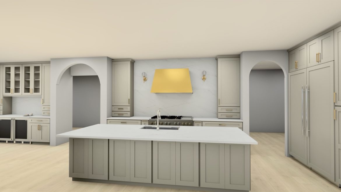 Elevate Your Home with DremLine Custom Cabinetry: Experience the Pinnacle of 3D Kitchen Design