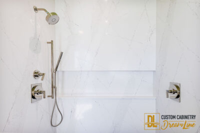 stone shower walls