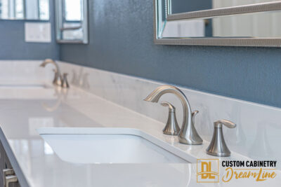 dual bathroom upgrade