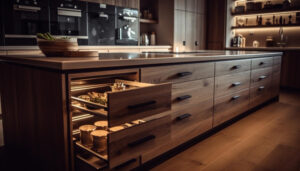 luxury custom cabinetry.