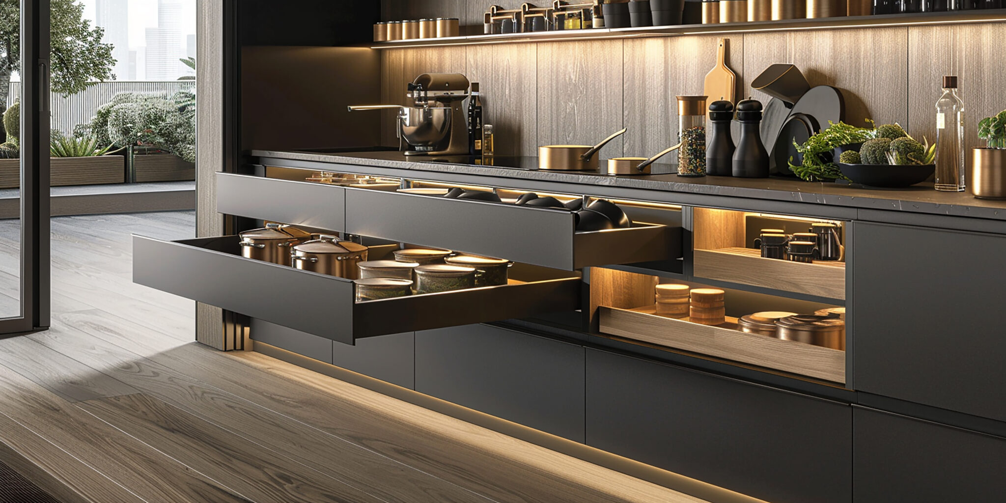 luxury custom cabinetry.