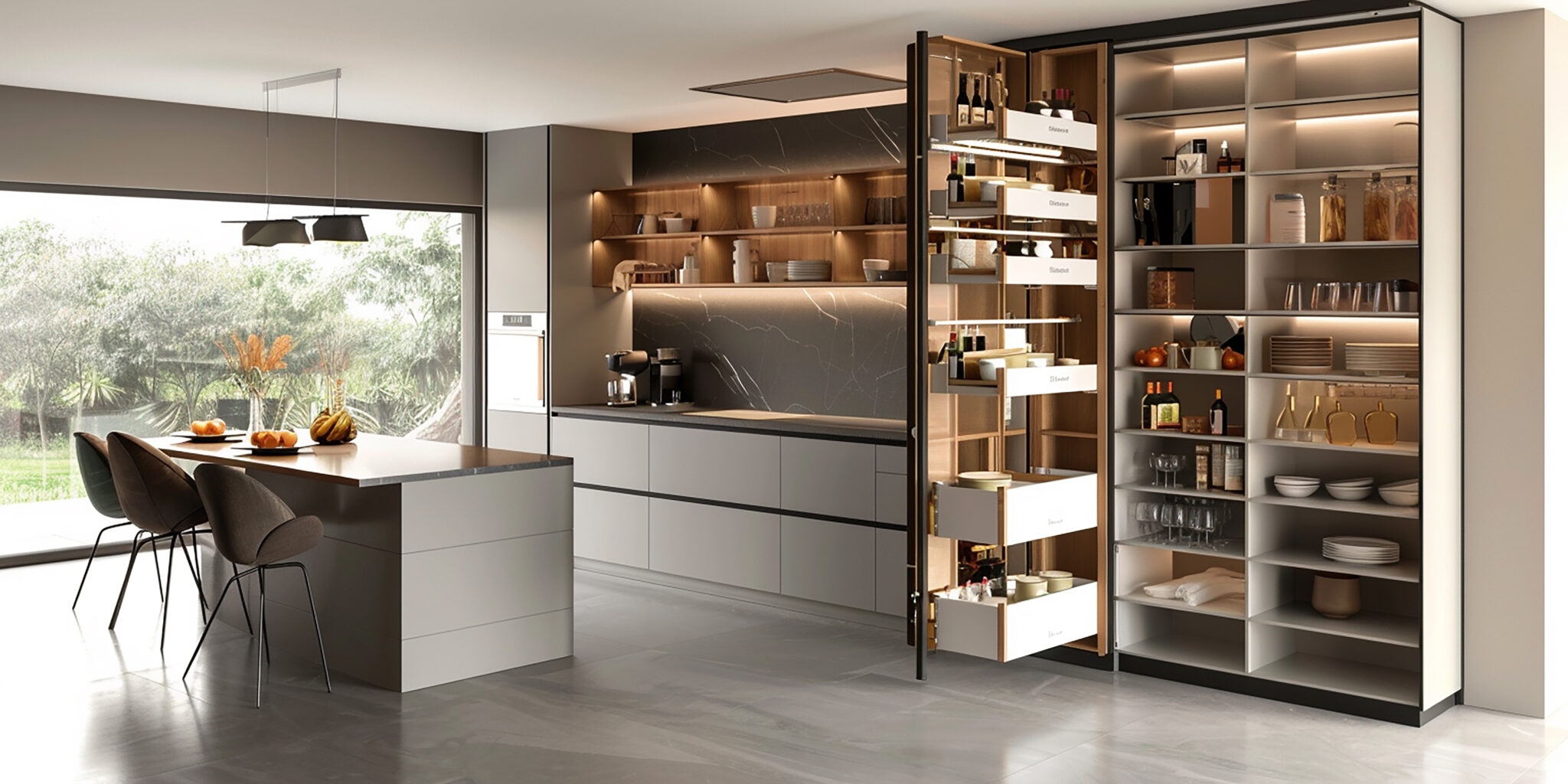 luxury custom cabinetry.