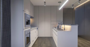 Kitchen Cabinets to Ceiling No Crown