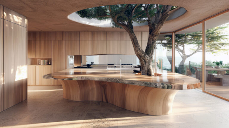 How Acacia Veneer Brought Warmth and Wow Factor to a Kitchen We Almost Gave Up On