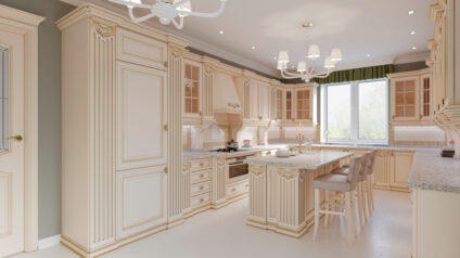luxury classic kitchen design