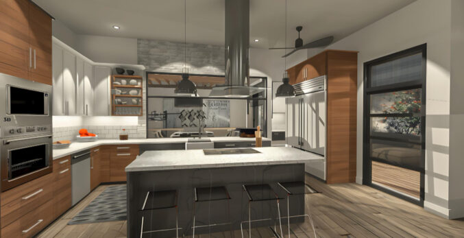 Batu Wood Turned a Simple Room