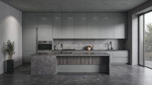 Fog Grey Kitchen Design
