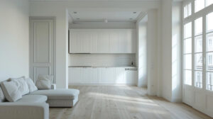 Glacier White Laminate