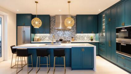 High End Custom Kitchen Cabinets
