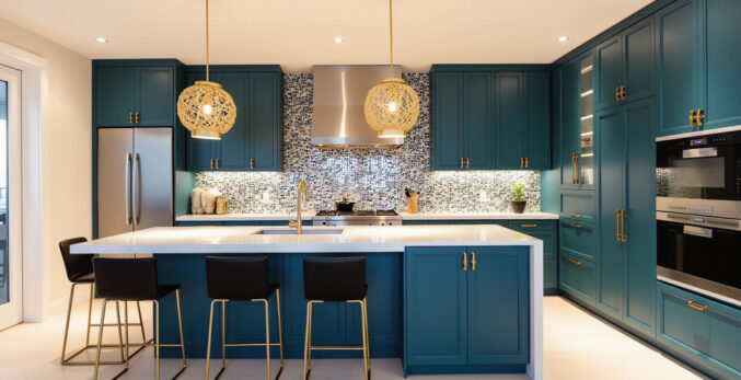 High End Custom Kitchen Cabinets