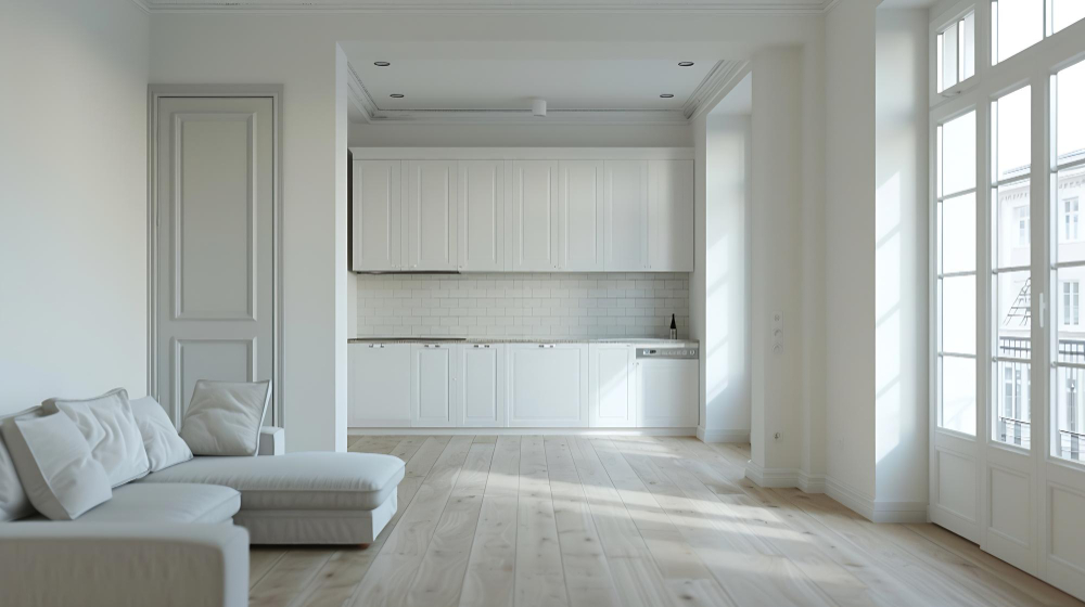 Glacier White Laminate