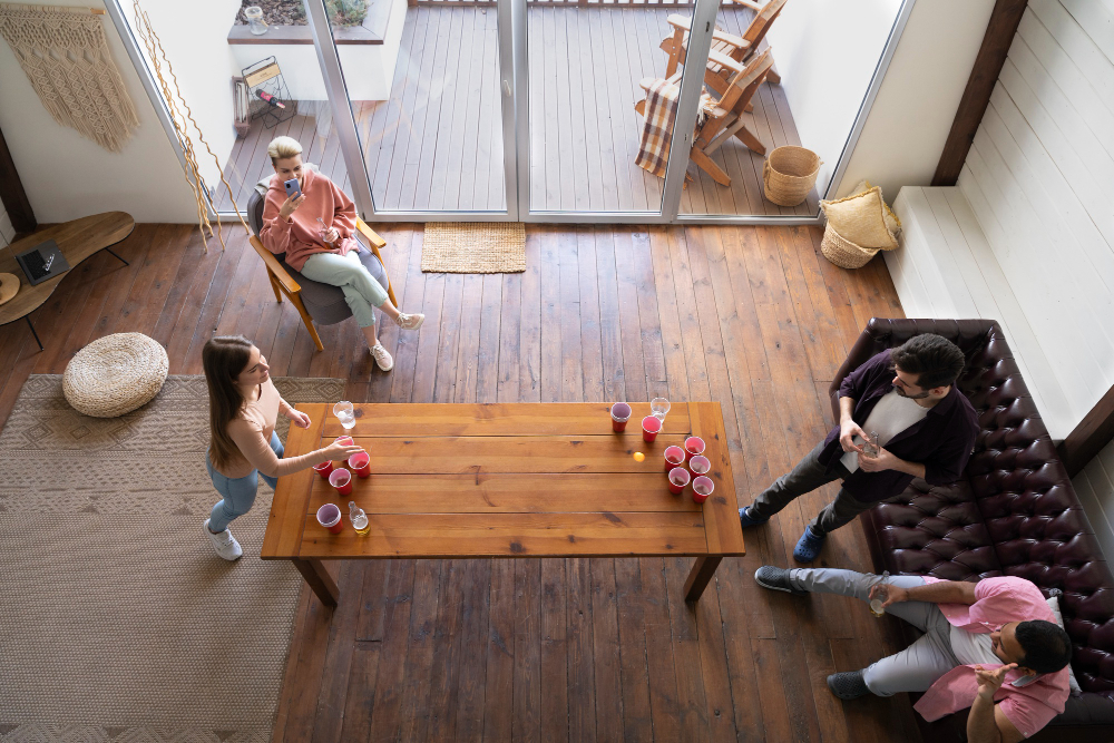 Red Grandis Hardwood