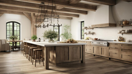 Farmhouse Kitchens with Islands