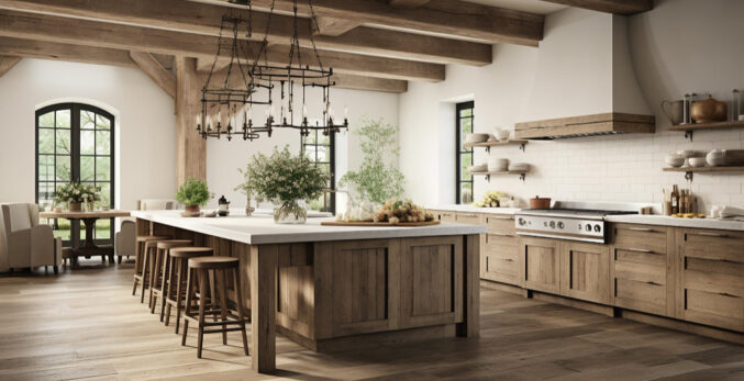 Farmhouse Kitchens with Islands