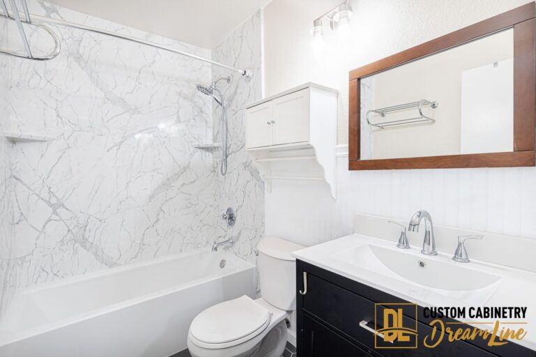 Black Vanity Bathroom in the Bay Area