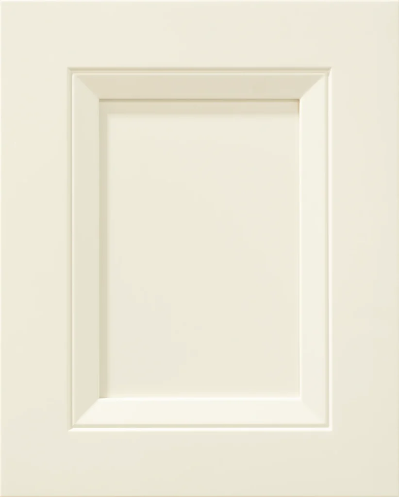 Belmont Maple Angora Grey cabinet door