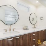 Walnut Floating Vanity in Elk Grove by DreamLine