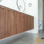 Walnut Floating Vanity in Elk Grove by DreamLine