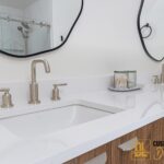 Walnut Floating Vanity in Elk Grove by DreamLine