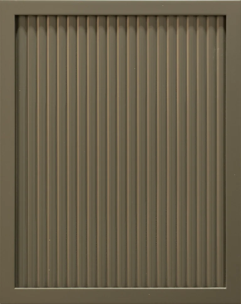 Giovanna Reeded Maple ADH Brown cabinet door