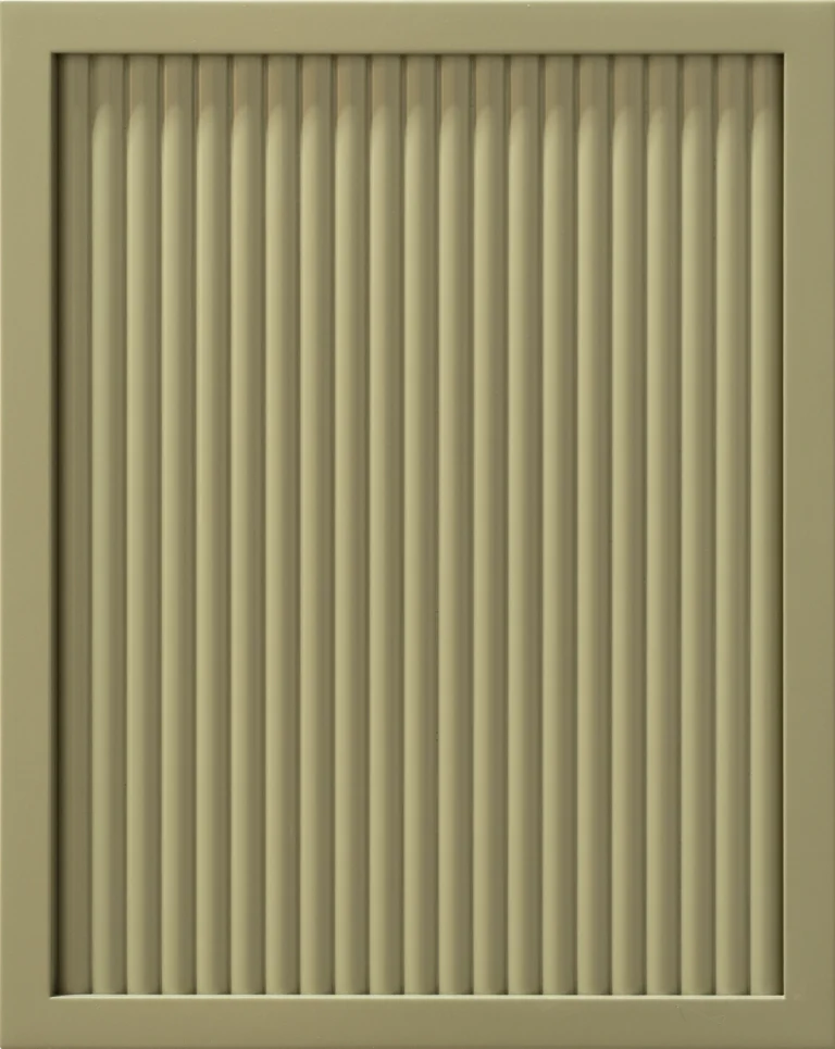 Giovanna Reeded Maple Amazon cabinet door
