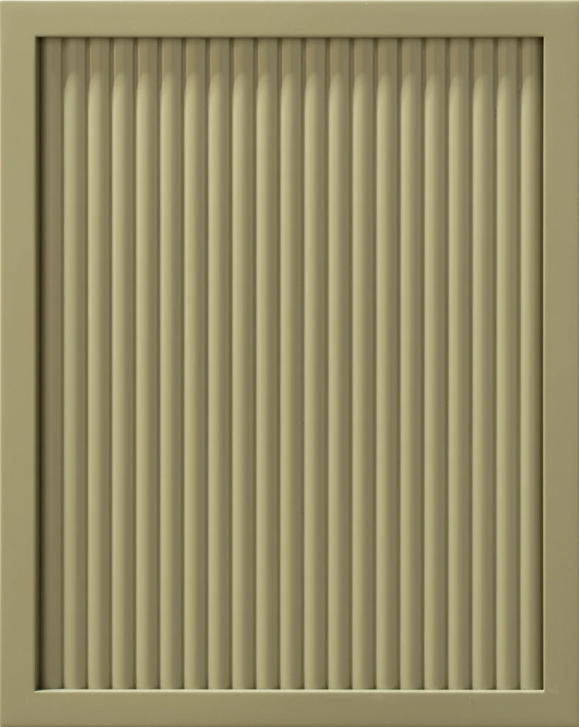 Giovanna Reeded Maple Amazon cabinet door