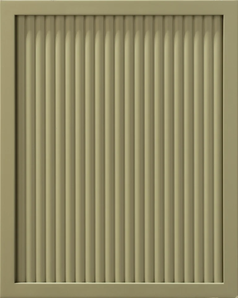 Giovanna Reeded Maple Amazon cabinet door
