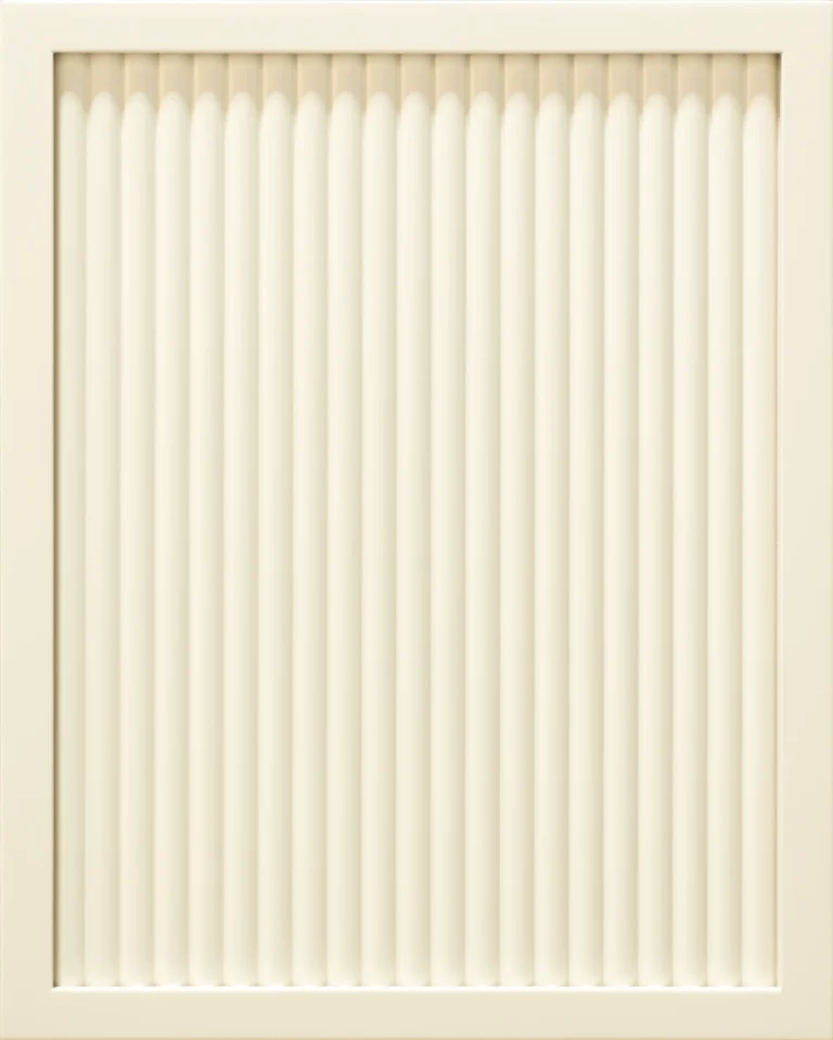 Giovanna Reeded Maple Pale Oak cabinet door