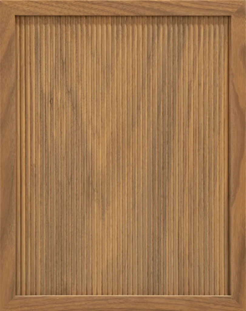 Giovanna Reeded Walnut Sahara cabinet door
