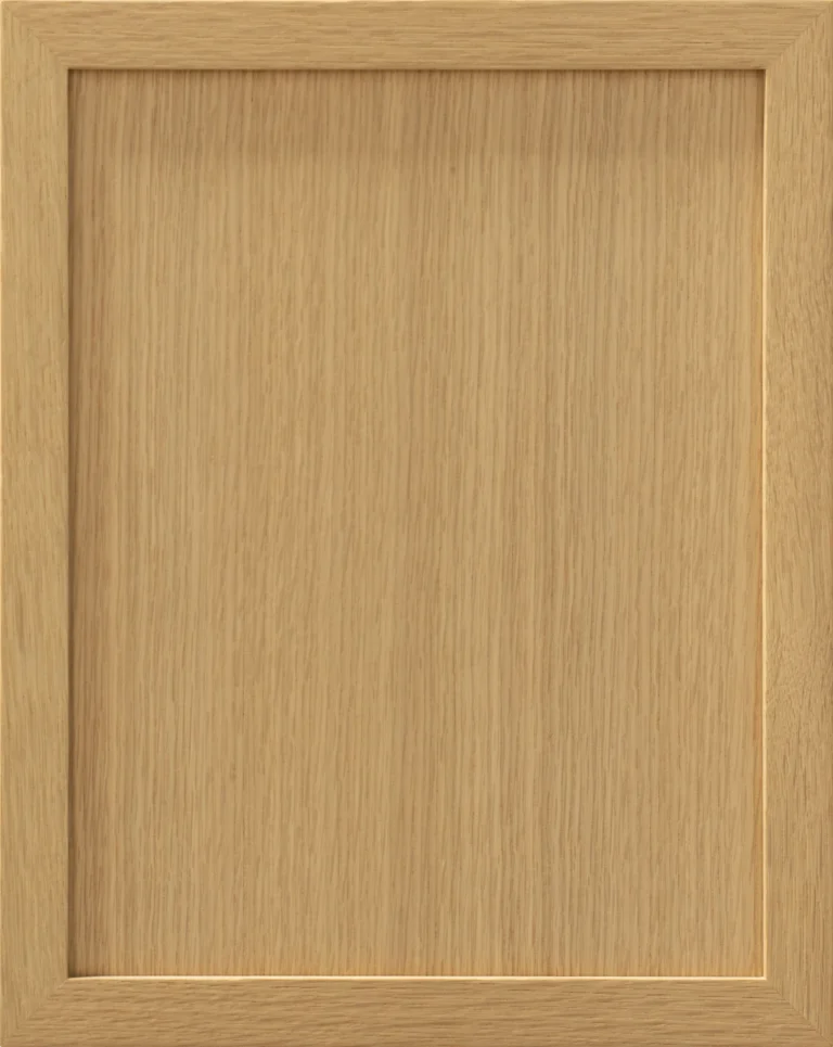 Giovanna Rift White Oak White Washed Oak cabinet door