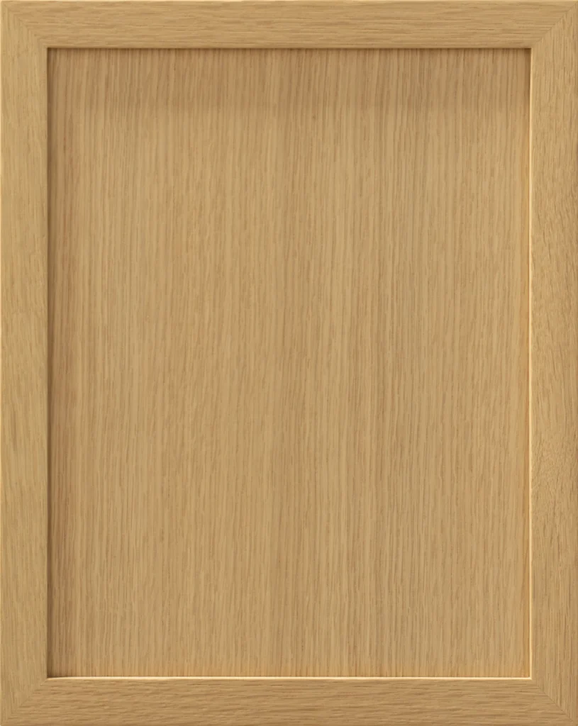 Giovanna Rift White Oak White Washed Oak cabinet door