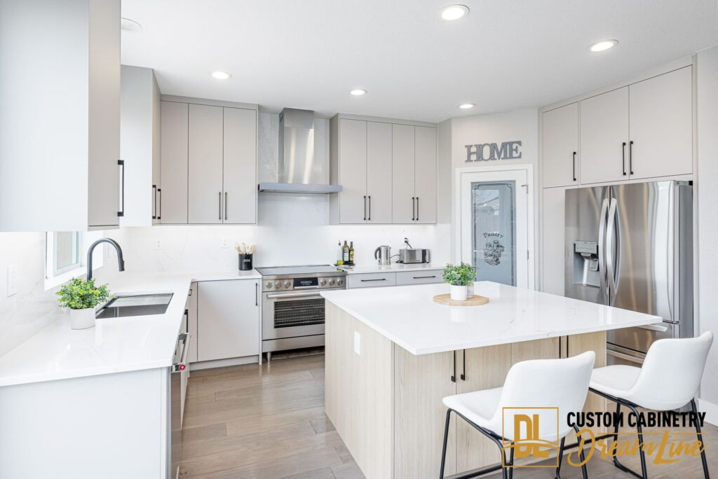 Light Gray and Oak Kitchen, photo 1