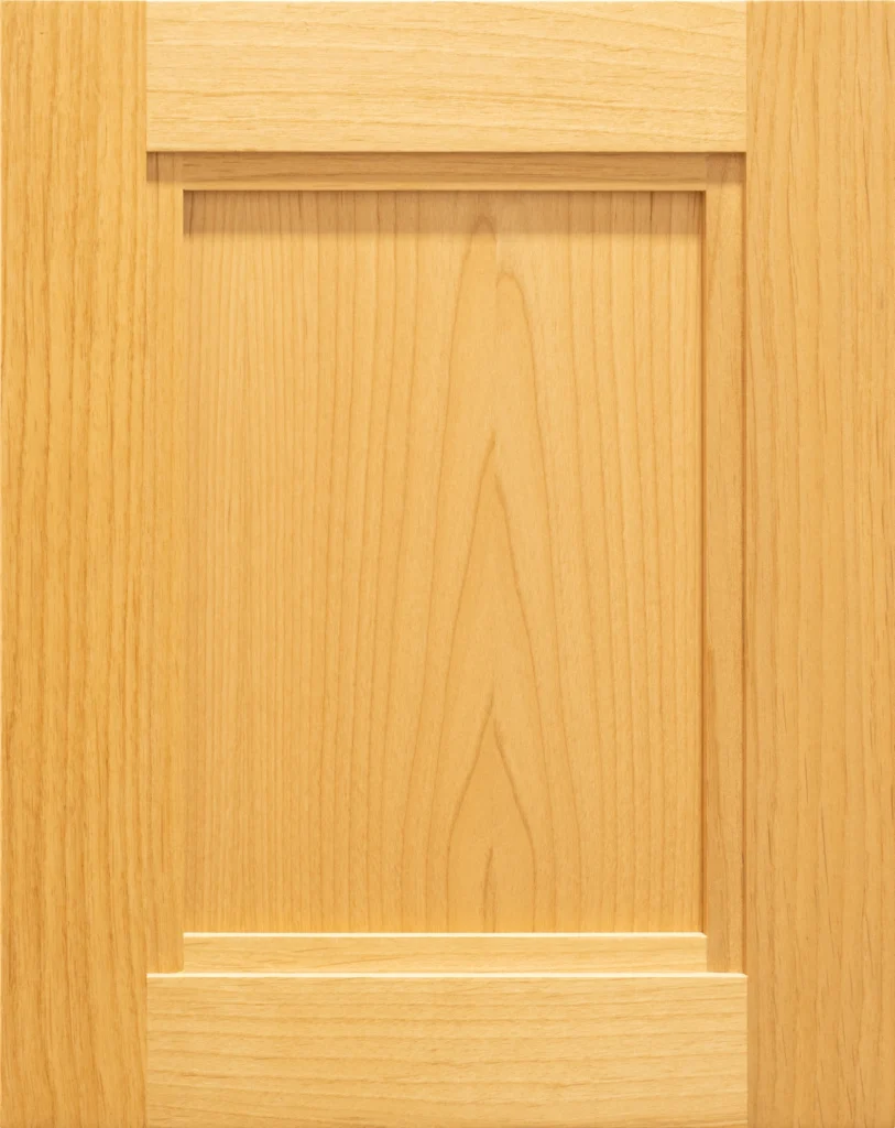 Marine Alder Clear cabinet door