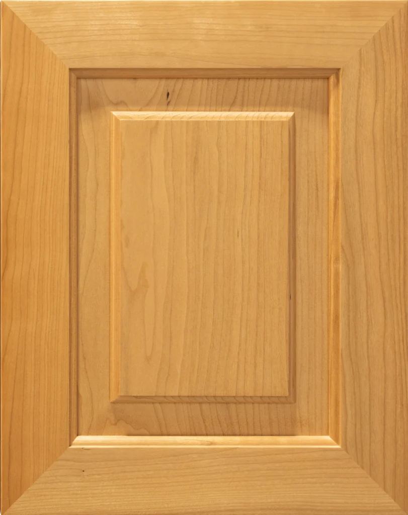 Rainier Cherry Clear cabinet door
