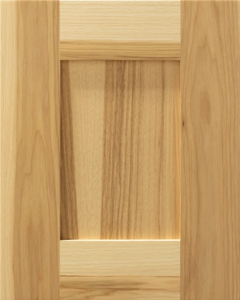 Shaker Hickory Driftwood cabinet door