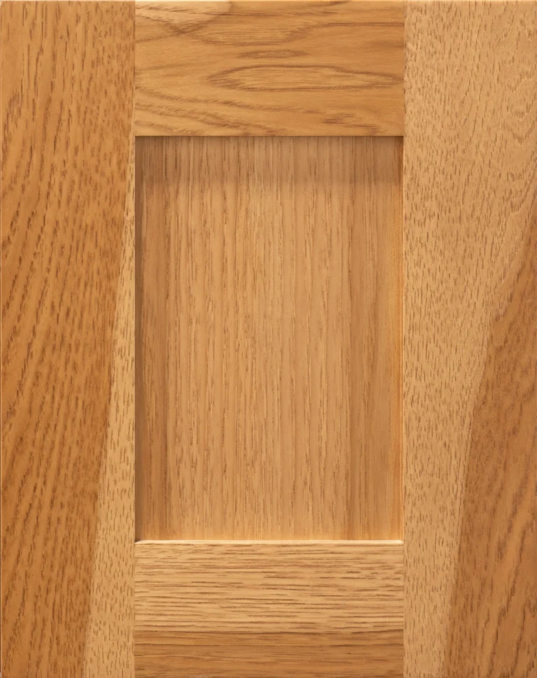 Shaker Hickory Mocha cabinet door