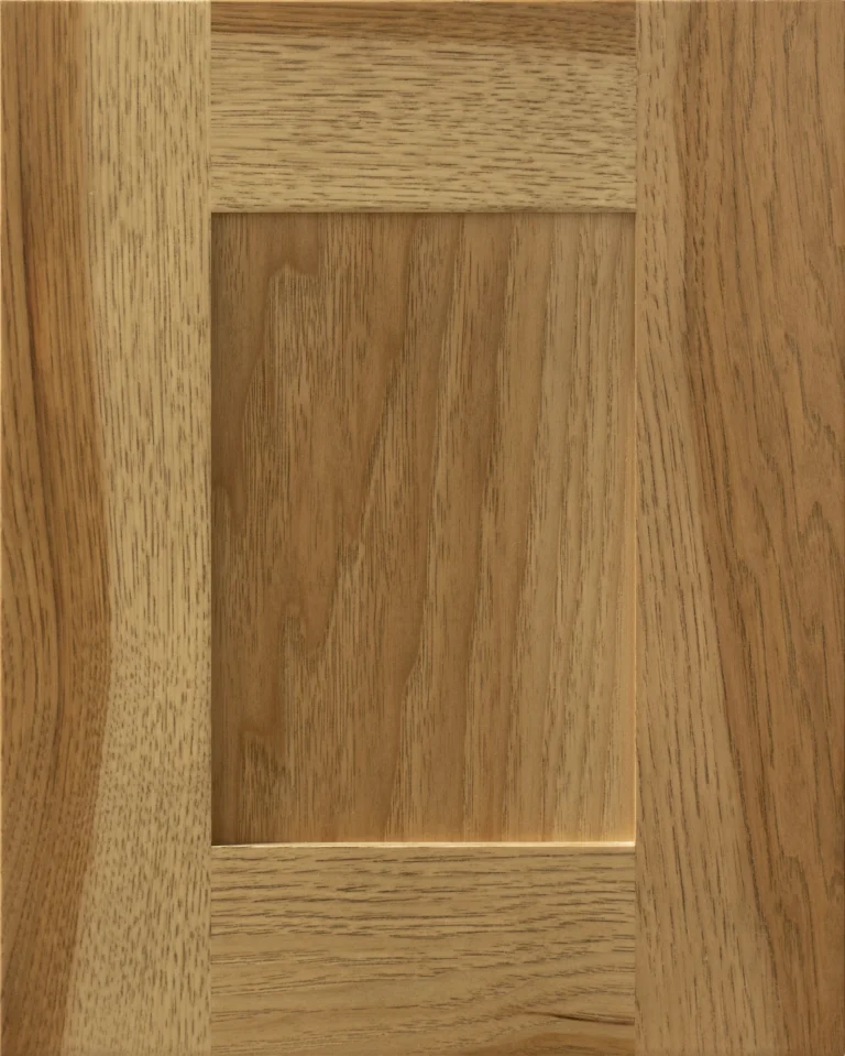 Shaker Hickory Nutmeg cabinet door