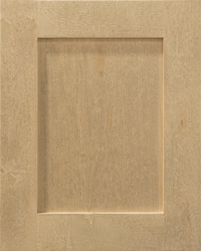 Shaker Maple Carbon cabinet door
