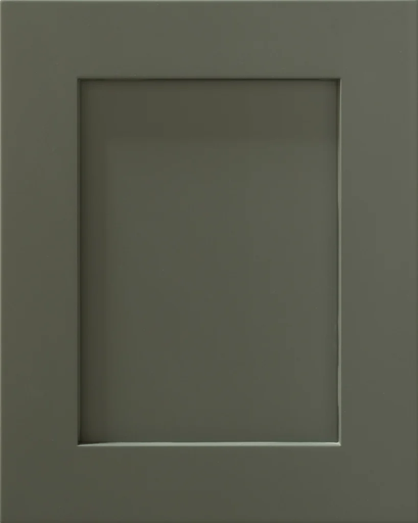 Shaker Maple Plomo cabinet door