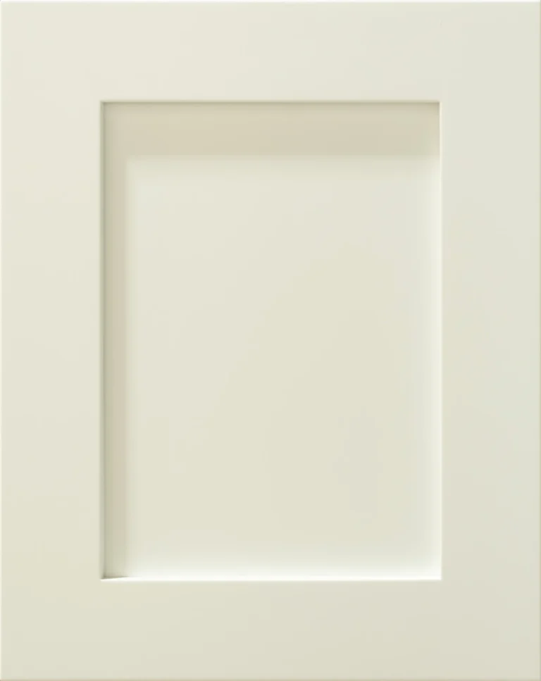 Shaker Maple Super White cabinet door