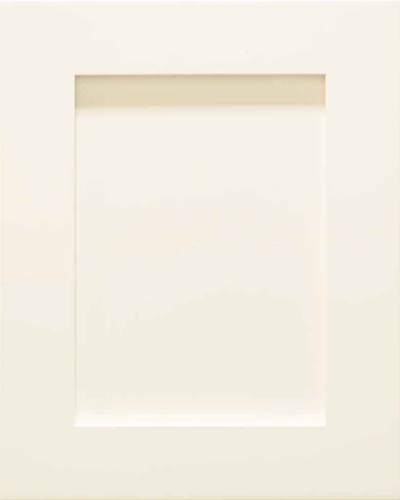 Shaker Maple Swiss Coffee cabinet door