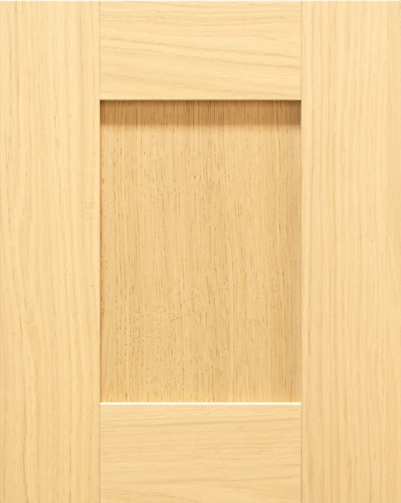 Shinnoki Ivory Oak 5-Piece cabinet door