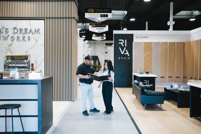 A DreamLine showroom