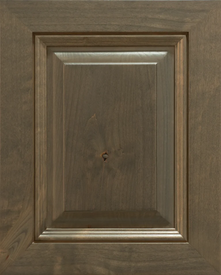 Ventura Rustic Alder Smoke Gray cabinet door