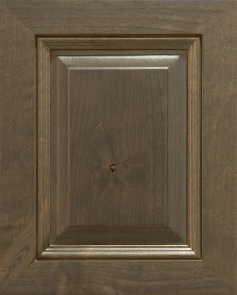 Ventura Rustic Alder Smoke Gray cabinet door